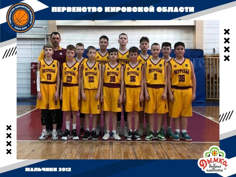 Кирово-Чепецкая команда баскетболистов стала второй в областном первенстве по баскетболу.
